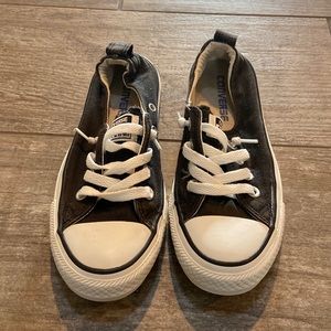 Black converse